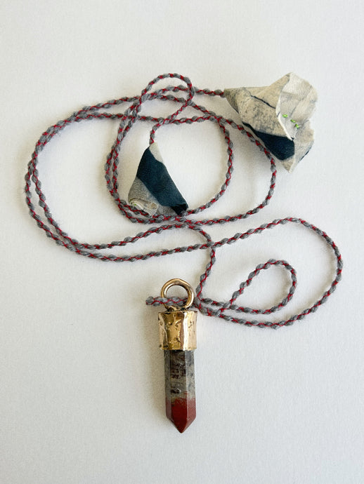 Blood Stone Summit Pendant