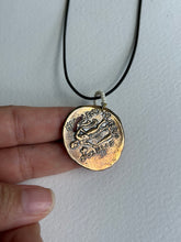 Load image into Gallery viewer, Demeter Bronze Coin Necklace