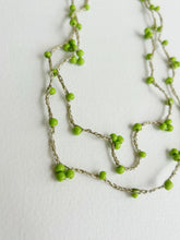 Load image into Gallery viewer, Green Trinity Necklace