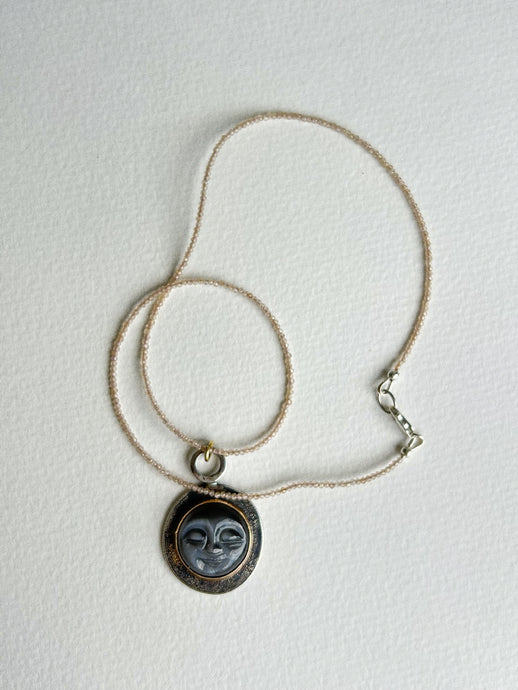 Celeste Moonstone Pendant I