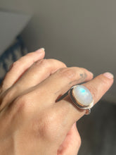 Load image into Gallery viewer, Bubble Moonstone Ring 7.5