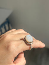 Load image into Gallery viewer, Bubble Moonstone Ring 7.5