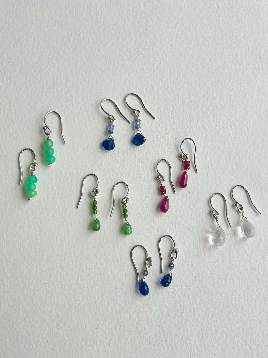 Delicate Gem Earrings