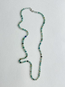 Roman Glass Knotted Necklace