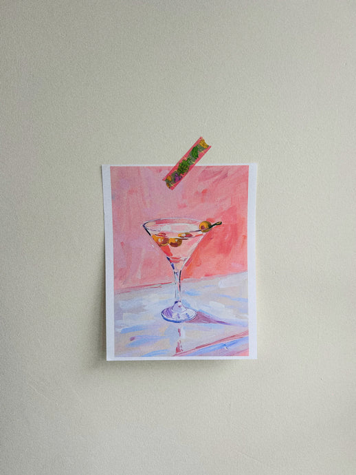 Martini Print