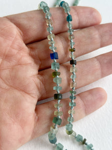 Roman Glass Knotted Necklace