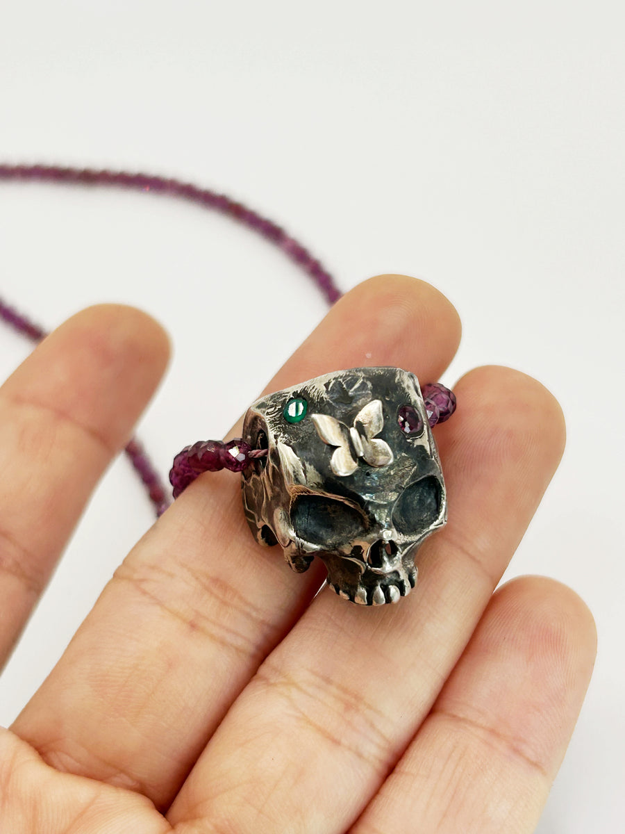 Mariposa Emerald Ruby Calavera