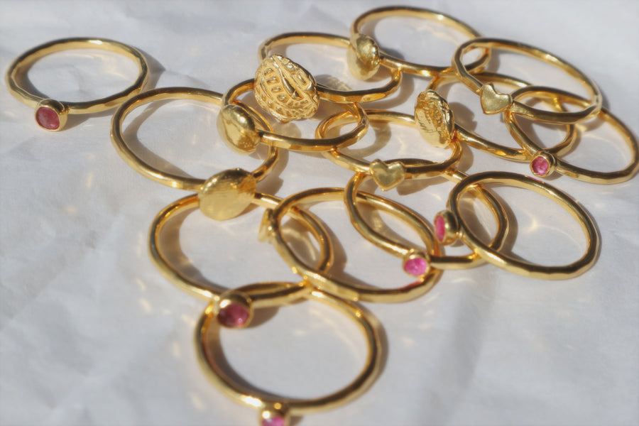 Ruby Delicate Ring
