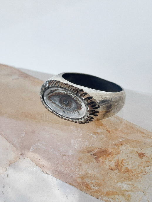 Eye Signet Ring