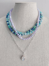 Load image into Gallery viewer, Lavender Opal Hand-Knotted Necklace