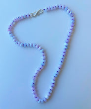 Load image into Gallery viewer, Lavender Opal Hand-Knotted Necklace