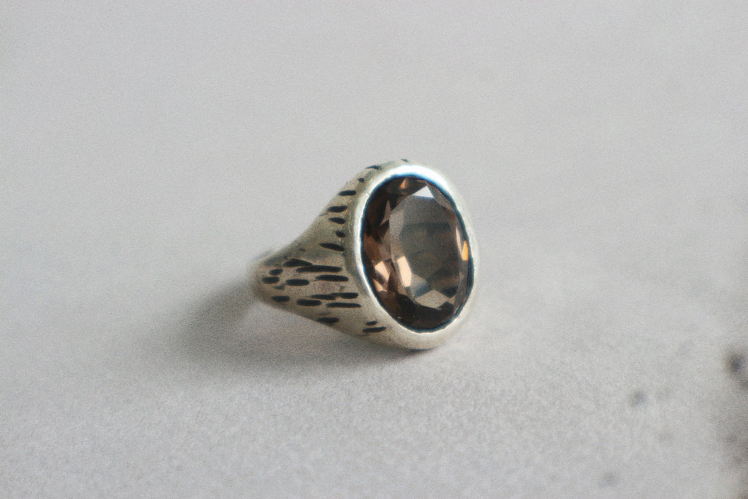 Smoky Quartz Ring 12