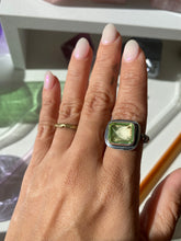 Load image into Gallery viewer, Lemon Quartz Twist Ring