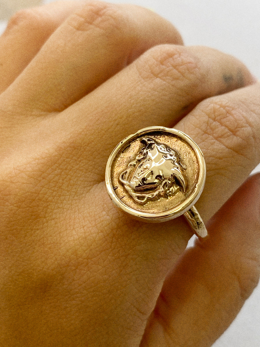 Medusa Unearthed Ring